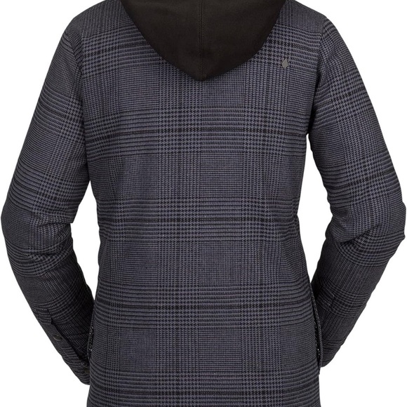 Volcom Navy Plaid winter snow Jacket - Picture 7 of 13